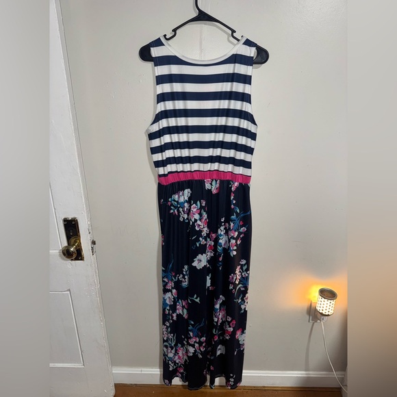 Hazel Blues Crossed in Love Maxi Mommy & Me Dress Size XXL NEW - Picture 6 of 7